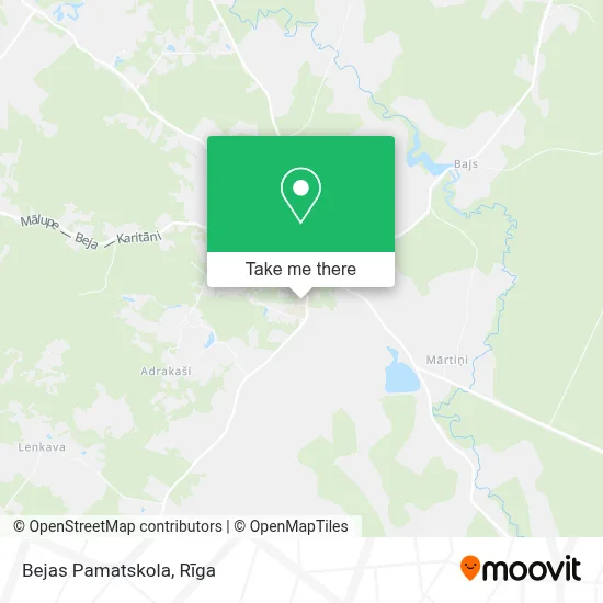 Bejas Pamatskola map