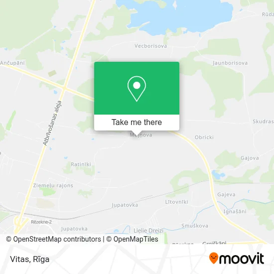 Vitas map