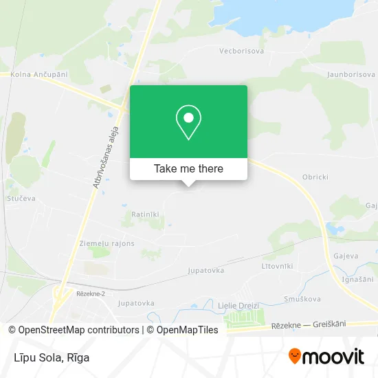Līpu Sola map