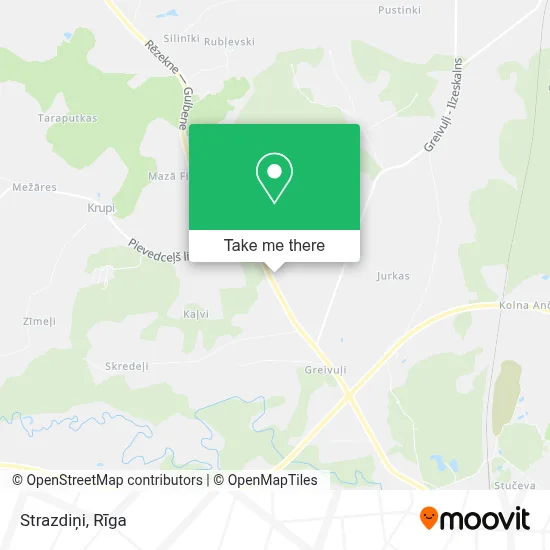 Strazdiņi map