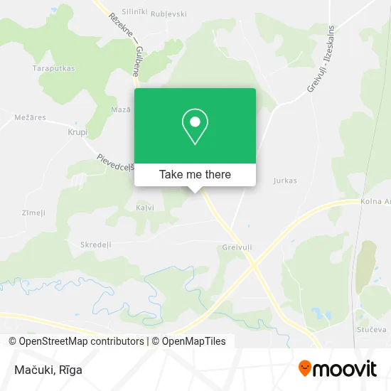Mačuki map