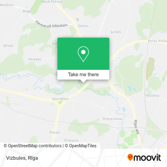 Vizbules map