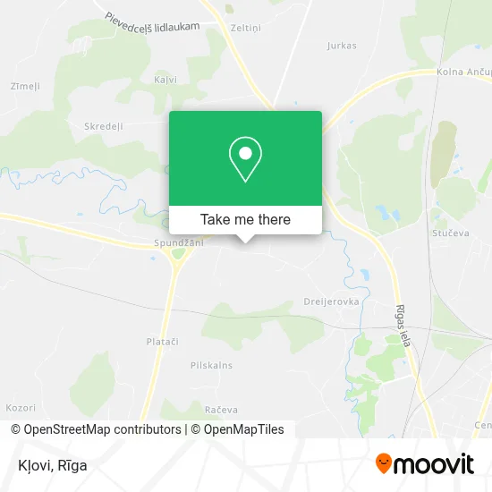 Kļovi map