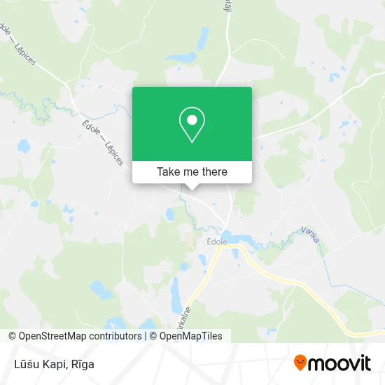Lūšu Kapi map