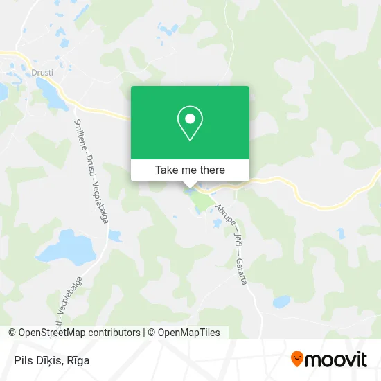 Pils Dīķis map