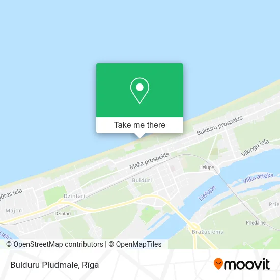 Bulduru Pludmale map