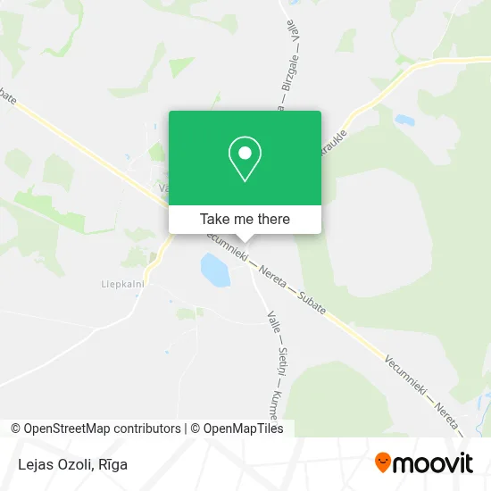 Lejas Ozoli map