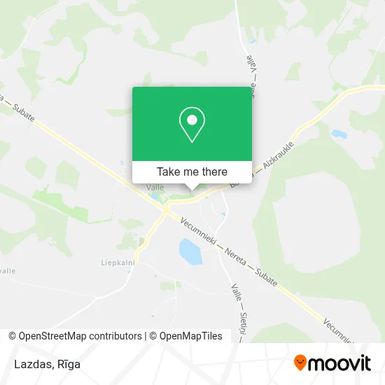 Lazdas map