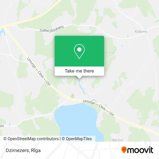 Dzirnezers map