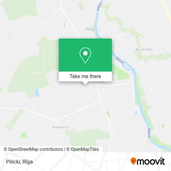 Pilicki map