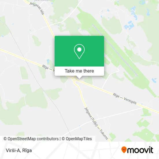 Virši-A map