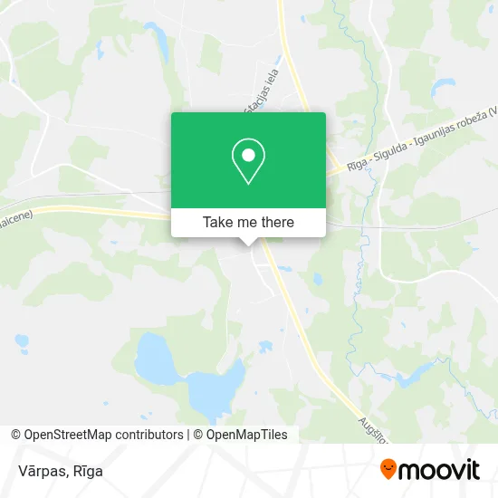 Vārpas map