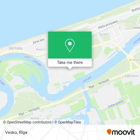 Vesko map