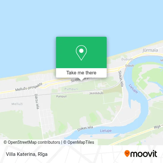 Villa Katerina map