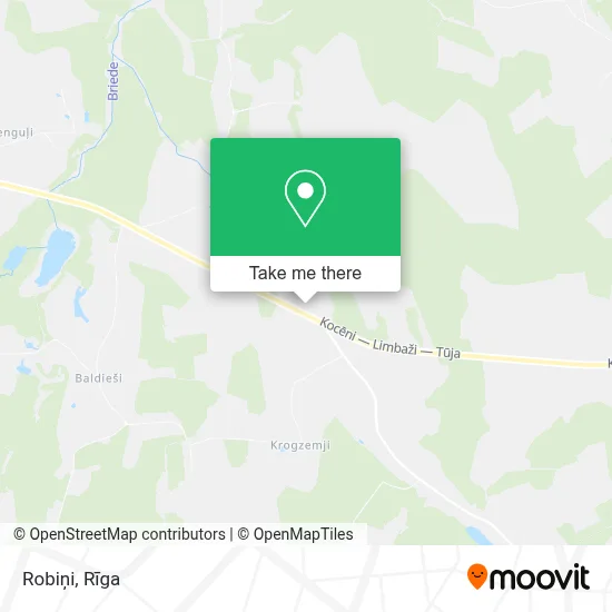 Robiņi map