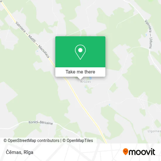 Čēmas map