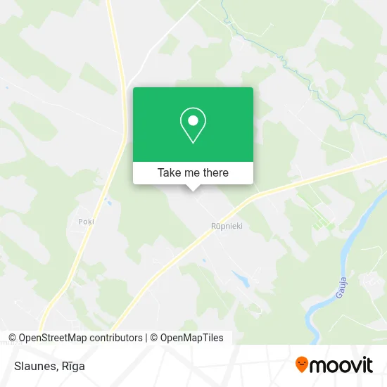 Slaunes map