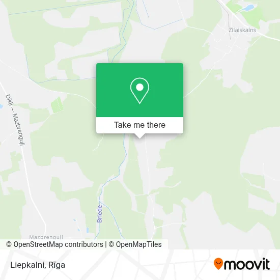 Liepkalni map