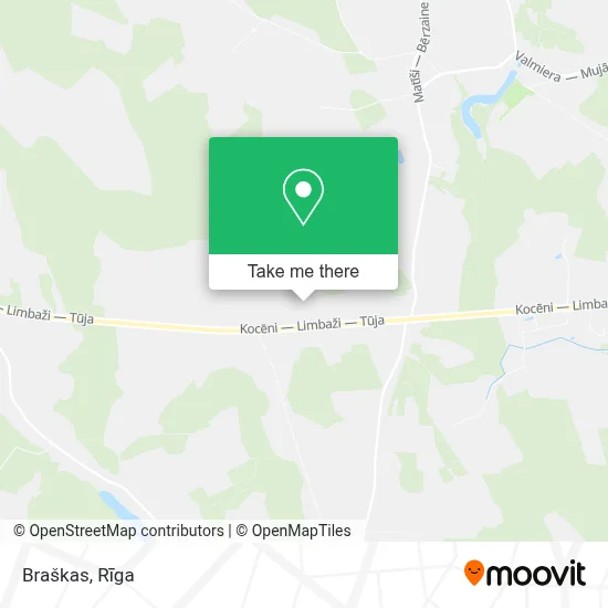 Braškas map