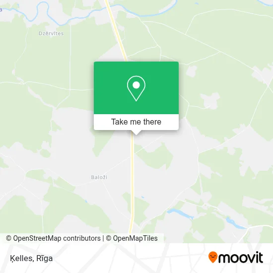 Ķelles map