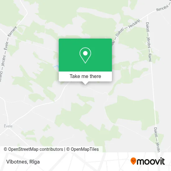 Vībotnes map