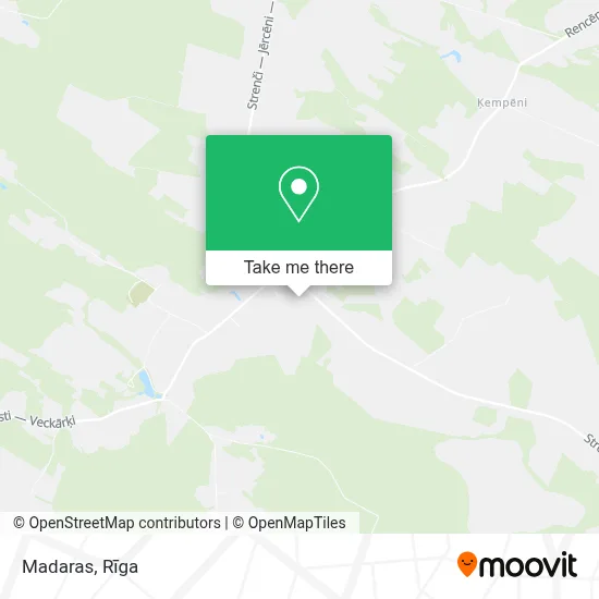 Madaras map