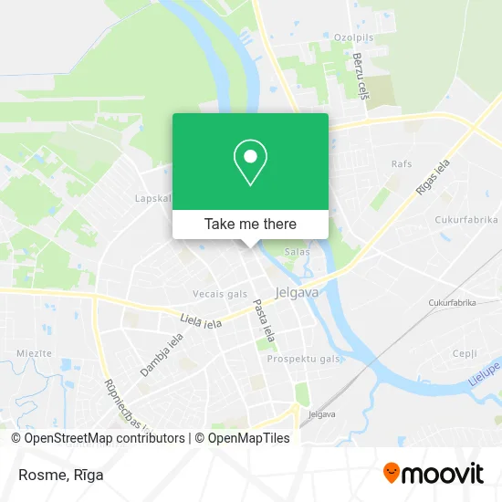Rosme map