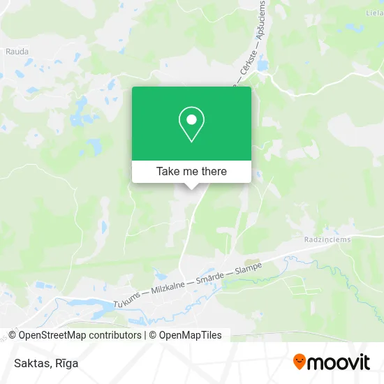 Saktas map