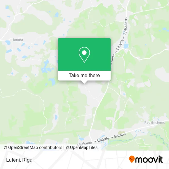 Lulēni map