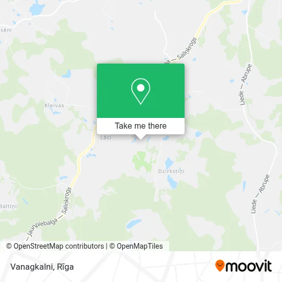 Vanagkalni map
