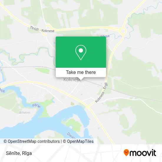 Sēnīte map