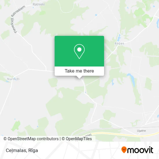 Ceļmalas map