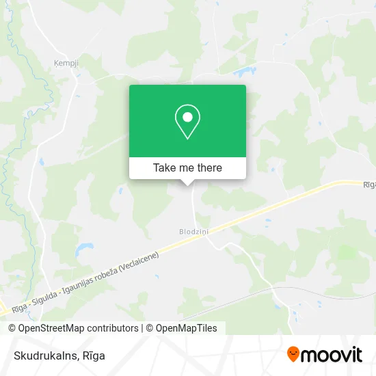 Skudrukalns map