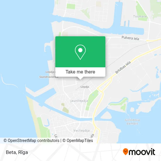 Beta map