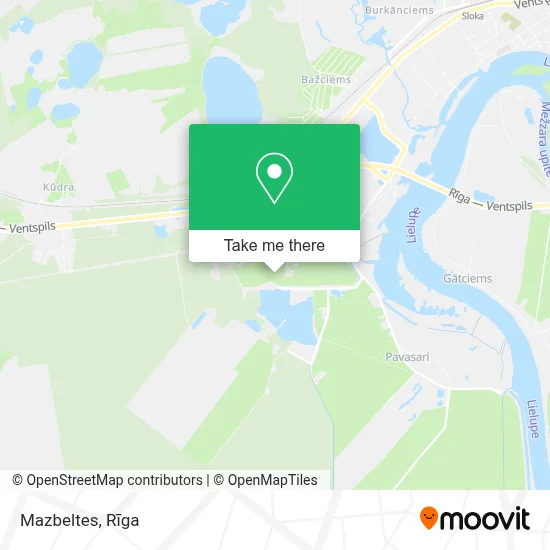 Mazbeltes map