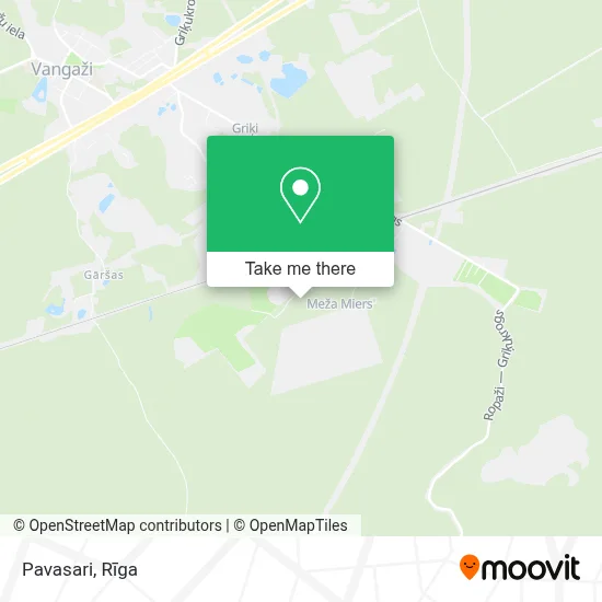 Pavasari map