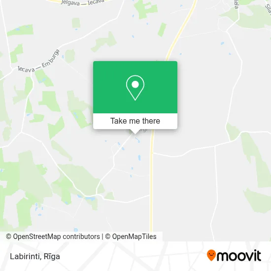 Labirinti map