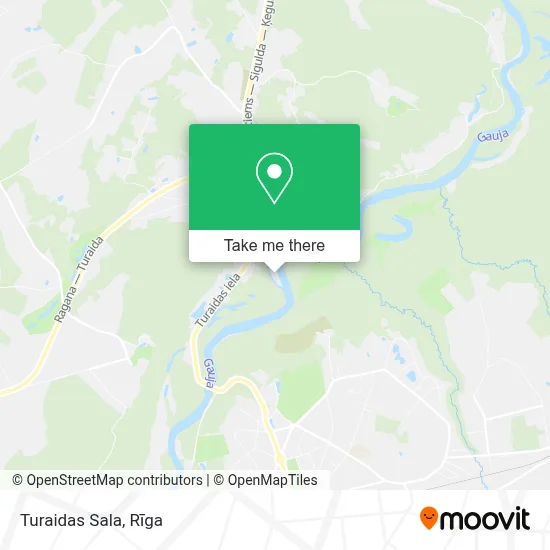 Turaidas Sala map