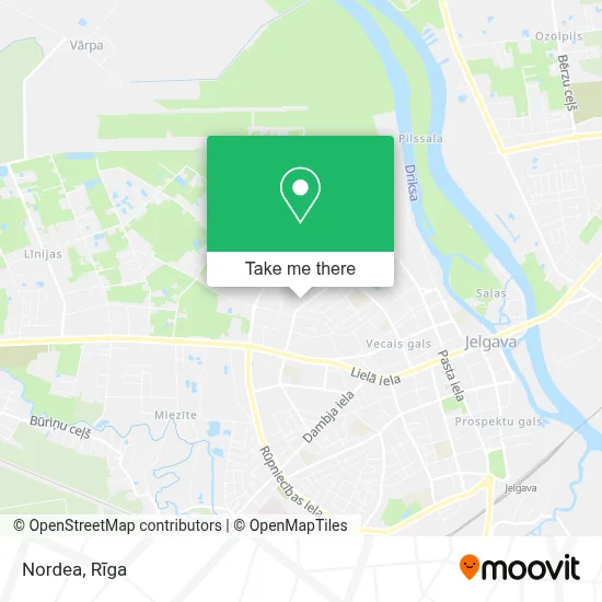 Nordea map