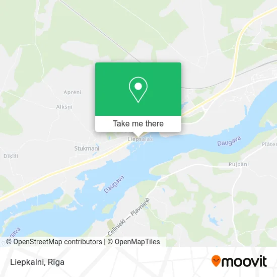 Liepkalni map