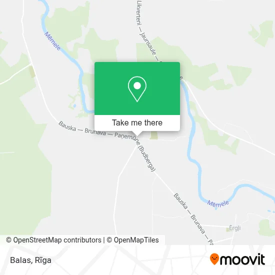 Balas map