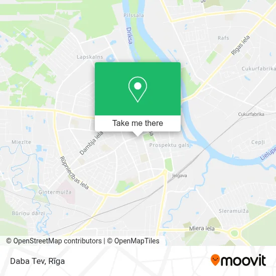 Daba Tev map