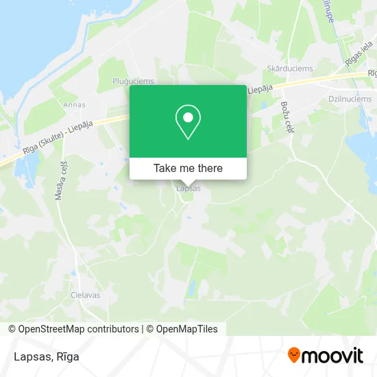 Lapsas map