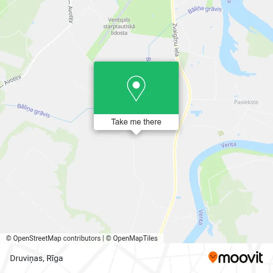 Druviņas map
