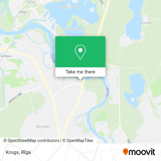 Krogs map