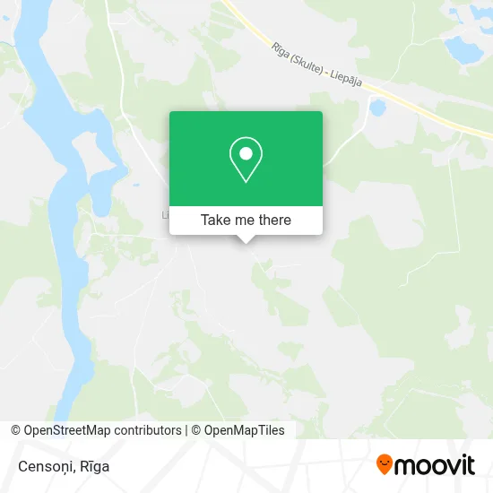 Censoņi map