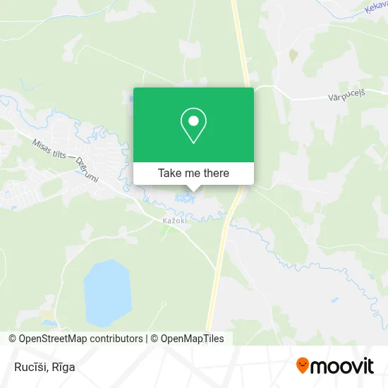 Rucīši map