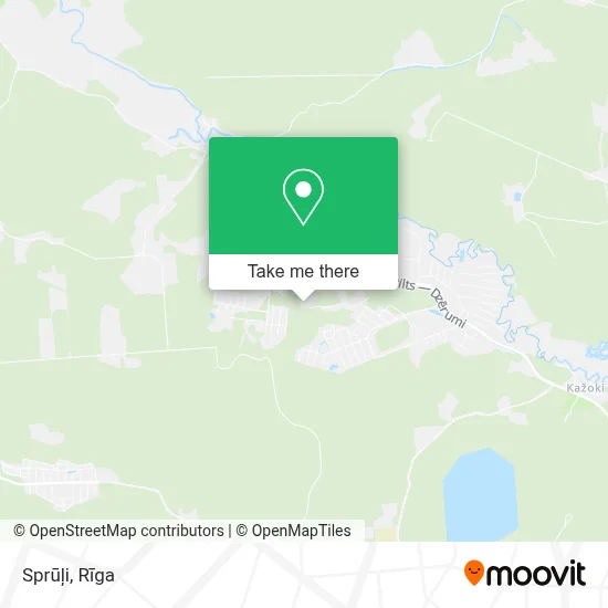 Sprūļi map