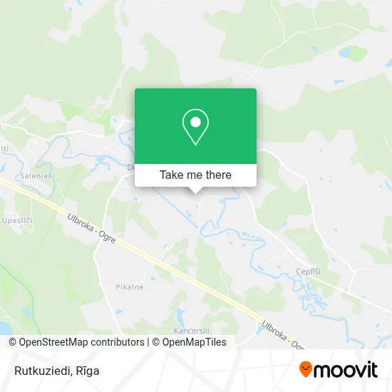 Rutkuziedi map