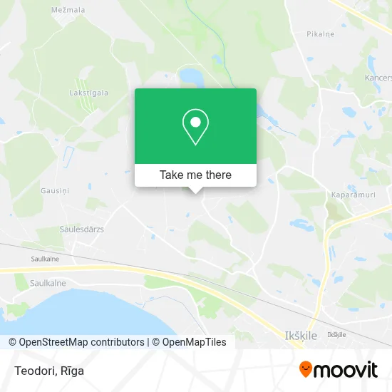 Teodori map